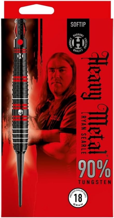 Professionele Soft Tip Dartpijlen 90% Tungsten - 20 Gram