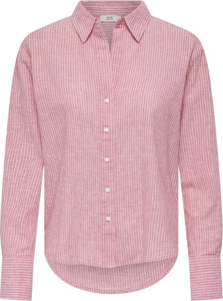 JDY - JDYMILA L/S LOOSE LINEN SHIRT WVN DIA - Dames - Blouses
