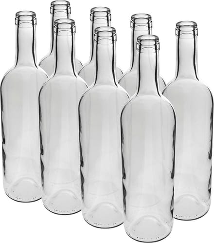 Wijnfles helder 0.75 liter