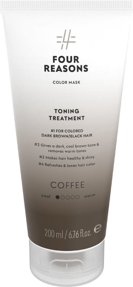 Four Reasons - Color Mask Toning Treatment Coffee - 200ml