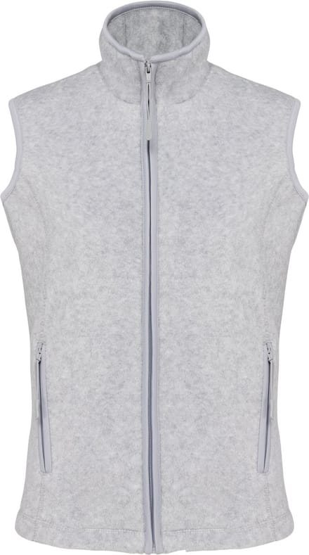 Kariban Bodywarmer van microfleece dames K906 - Ash Heather - S
