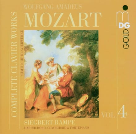 Siegbert Rampe - Mozart: Complete Clavier Works Vol. 4 (CD)