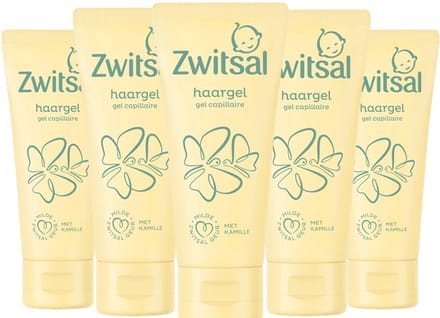 Zwitsal Haargel - Baby - 5 x 100 ml Voordeelverpakking