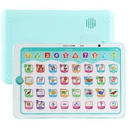 Kinderen Leren Machine Vroegonderwijs Machine Chinees En Engels Intelligente Tablet Computer Chinees Pinyin Training blauw