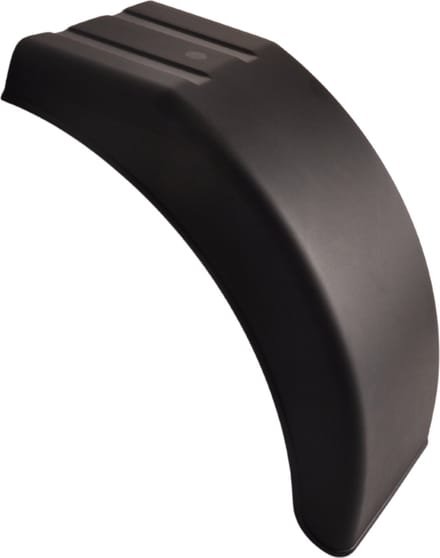 Half spatbord - rechts - 395x220x362 mm
