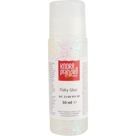 Glitter Flaky Glue - Wit