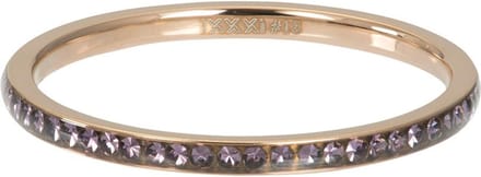 Zirconia Tanzanite - iXXXi - Vulring 2 mm - Roségoud