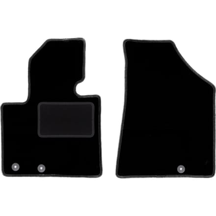Voormatten zwart voor: Kia Sorento II suv (2009-2015)