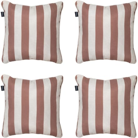 Madison - Sierkussen Amora - Bruin - 50x50x10cm - Set van 4
