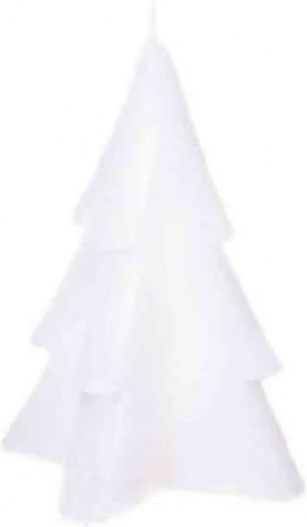 Home Society - Kerstboomkaars - Wit - maat L - Groot - Doos 6 stuks