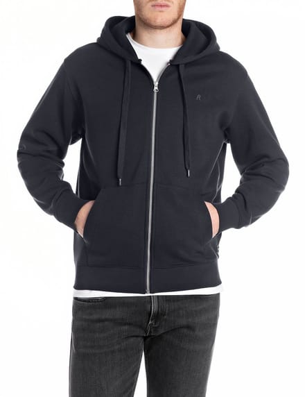 Replay Heren Sweatshirt regular fit Blauw S Volwassenen