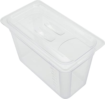 Ziva 7 liter sous-vide waterbak (Polycarbonaat) + deksel met uitsparing voor sous-vide sticks