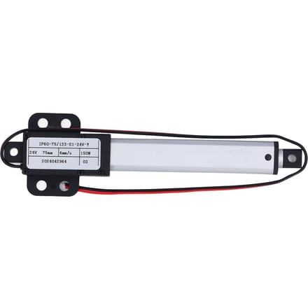 Elektrische Mini Lineaire Actuator Telescopische Kleine Bewegingsactuator 150N 75mm Slag DC24V 4mm/s voor Robot