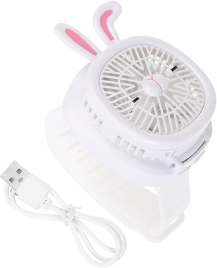 VHV - Polsventilator - USB oplaadbare polsventilator - USB oplaadbaar - verstelbaar - voor school, reis, wandelen, buiten