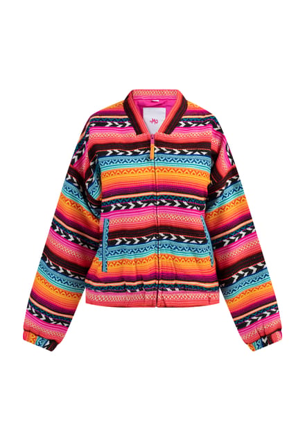 Mymo bomberjack Dames Veelkleurig neonroze