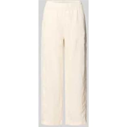 Linnen broek in verkorte pasvorm model 'myha linen'