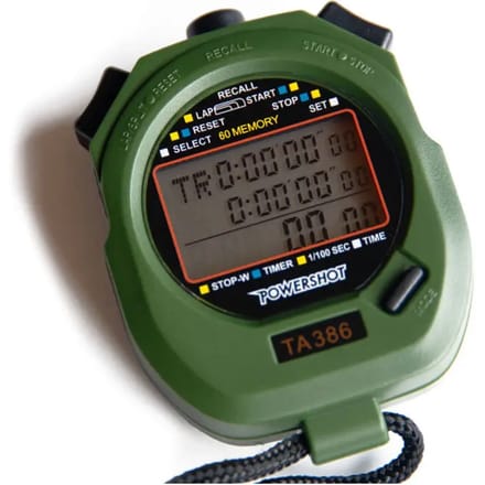 Stopwatch met 60 geheugens PowerShot