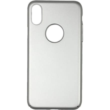 BasicPlus iPhone X Cover - Zilver