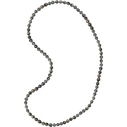 Tahitiparel Ketting Rank rand 8-9mm