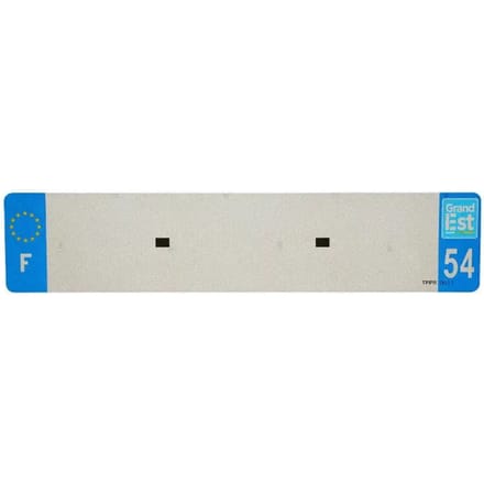 Nummerplaatstrip voor pvc Top Plaq 54