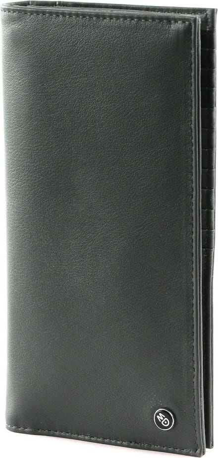MANDARINA DUCK Leren Kaarthoes Downtown Bifold Wallet Iron Gate Donkergrijs