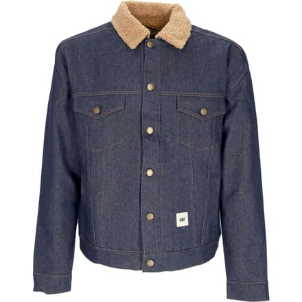 Jeans denim trackerjack voor heren, ongewassen, ongewassen