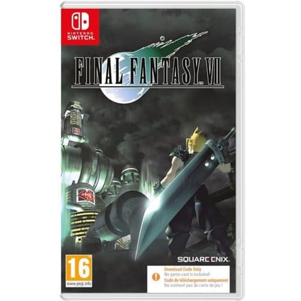 Final Fantasy VII (Code in a Box) - Nintendo Switch - RPG