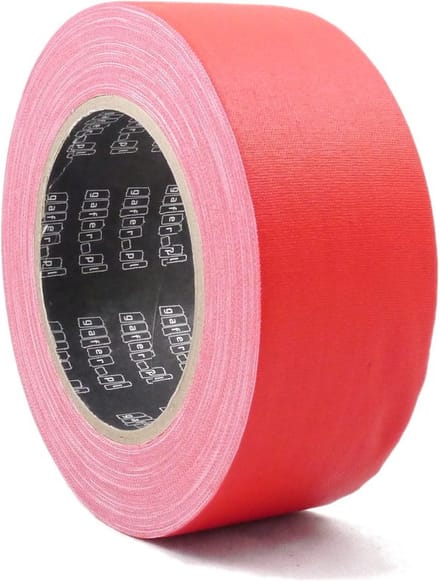 Gafer.pl Pro Matt Gaffer Tape 48mm x 25m Rood