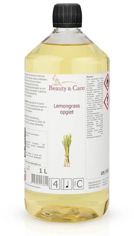 Lemongrass opgiet - Beauty & Care - 1 L. new