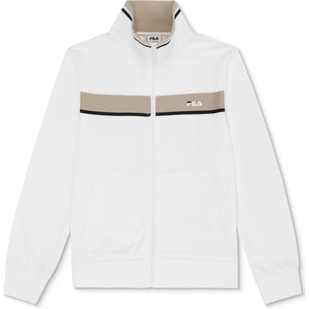 FILA Campasso Regular Taped Track Jacket Bright White-white Peppe Größe: 146/152 | Jacken Outlet | kids | Weiß