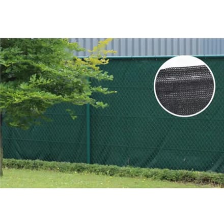 Giardino Scherm Ombra - Polyester - Zwart - 120x1000cm