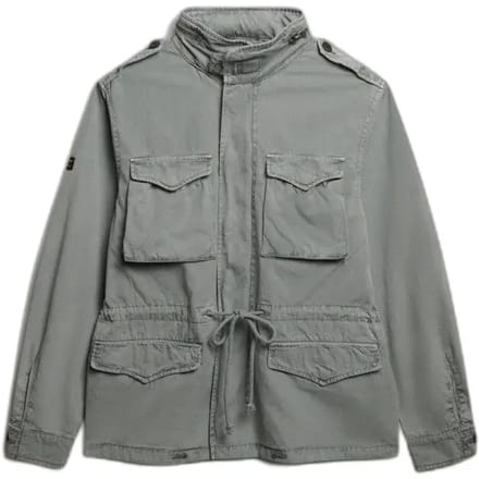 Superdry Cotton M65 Jas Groen M Man