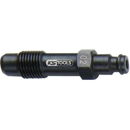 KS Tools 150.3663 Gloeibougieadapter, M12x1,25 met buitenschroefdraad, lengte 55 mm