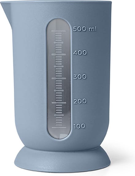 Maatbeker QB - small - 500 ml - Ø 8,7 x H 14 cm - donker zee blauw