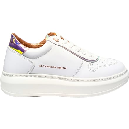 Damesschoenen Alexander Smith Cambridge Woman- White Iride Peach
