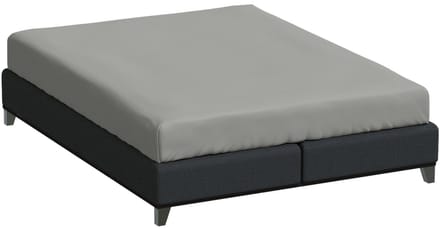Formesse Bella Donna hoeslaken Jersey lichtgrijs 70/80 x 200/220