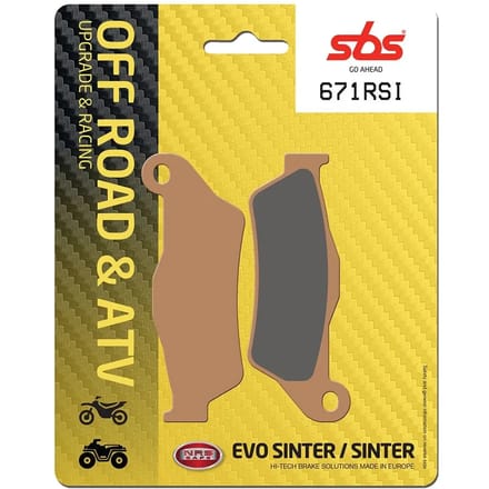 Remblokken SBS voor Motor Benelli 450 BX 449 2008 tot 2010 671RSI Nieuw