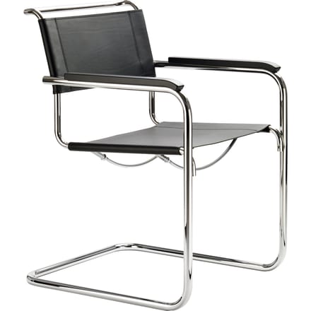 Thonet - S 34/ S 34 N - zwart - Kernleer