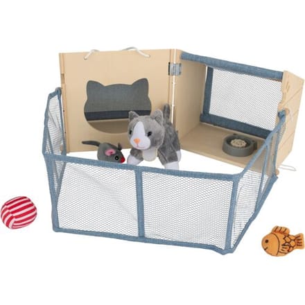 LUPILU Speelset hond, kat of cavia (Kattenhuis)