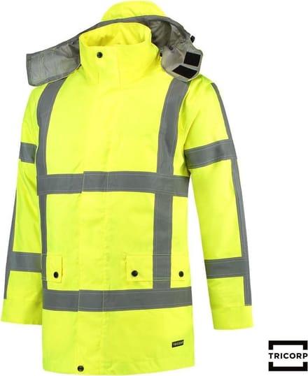 Tricorp Parka Werkjas - RWS - 403005 - Fluor Geel - 3XL