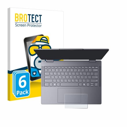 BROTECT - Screenprotector voor Lenovo IdeaPad 5 2-in-1 14" Touchpad - Folie Beschermfolie matte 6 Stuks