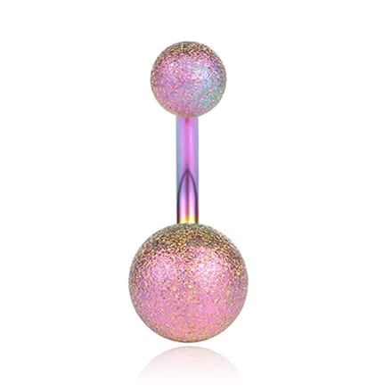 LGT JWLS Navelpiercing Matte afwerking - Holografisch