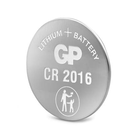 GP Lithium CR2016 Knoopcel Batterij (1-pack)
