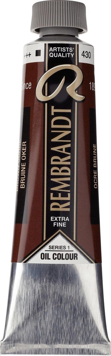 Rembrandt Olieverf Tube 40 ml Bruine Oker