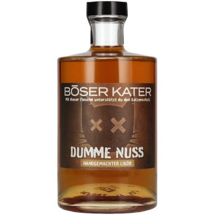 BÖSER KATER Dumme Nuss Likör 20% Vol. 0,5l