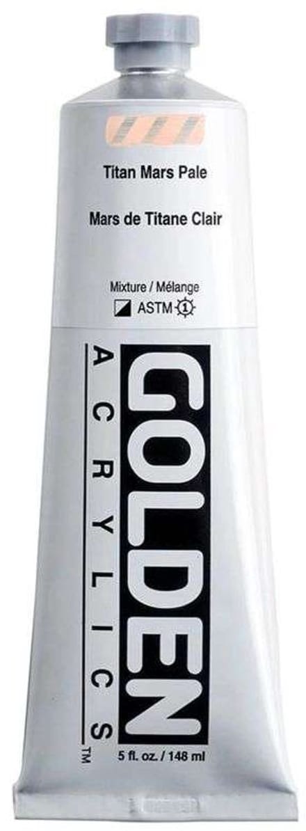 Golden Heavy Body Acrylverf Titaan Mars Licht 148 ml