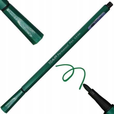 Toma TO-315 permanente marker - groen, 0,8 mm