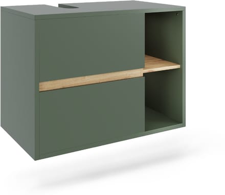 Vicco Viola Wastafelonderbouw – 80 x 60 cm met 2 laden Groen/Kunstzinnig