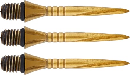 Unicorn Steel Dart Points Volute Converta Gold27 mm