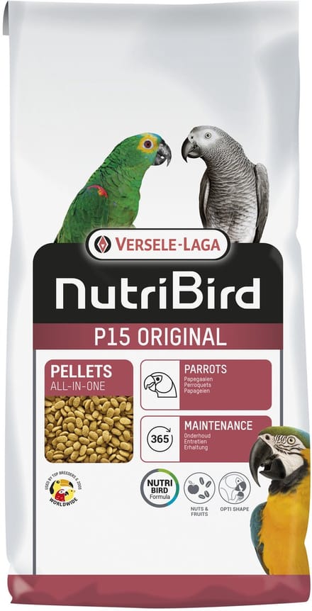 Versele-Laga - Nutribird P15 Original Papegaai - Vogelvoer - 10 kg